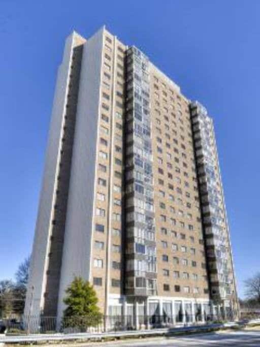 Downtown! 2Bd City View Onsite Parking King Lm809 애틀랜타 외부 사진